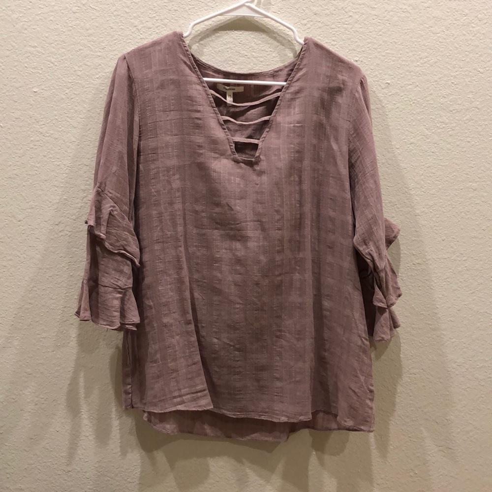 Mauve shirt